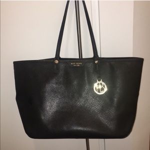 Black henri bendel tote